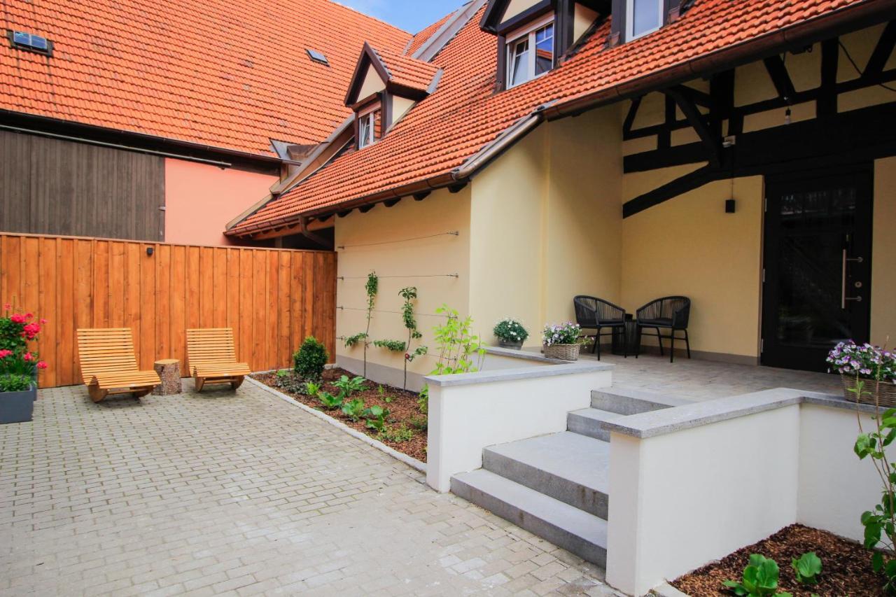 Gasthof Pension Zum Goldenen Hirschen Burgbernheim Екстериор снимка